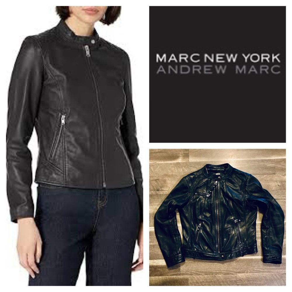 🖤🖤ANDREW MARC/MARC NY Leather jacket🖤🖤
